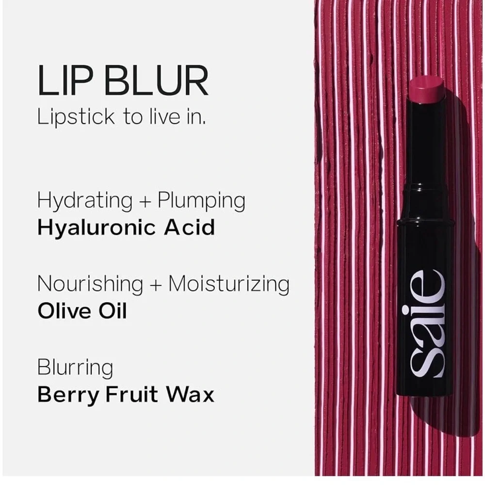 Saie DADA Cream Lipstick in Rose-Mauve